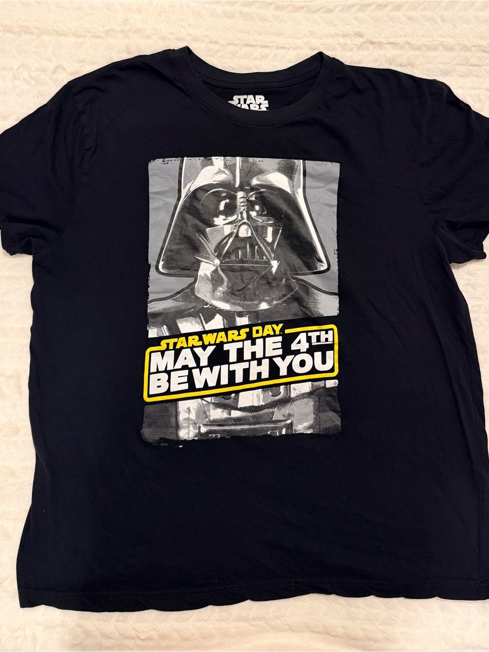 Star Wars Darth Vader "May The 4th Be With You" Graphic Tee - Black